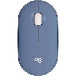 Мышь Беспроводная Logitech Wireless Mouse Pebble M350 Blue (910-006655)