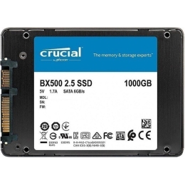 SSD-накопитель 2.5' 1Тб Crucial BX500 (CT1000BX500SSD1)