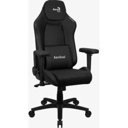 Кресло для геймеров AeroCool Crown Leatherette All Black (4711099471164)