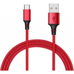 Кабель Xiaomi Mi Braided USB Type-C Cable 100cm (Red) (SJV4110GL)