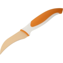 Нож для овощей изогнутый 3,5’’ Granchio 88653 Coltello, оранжевый