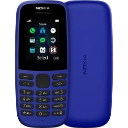 Мобильный телефон Nokia 105 голубой