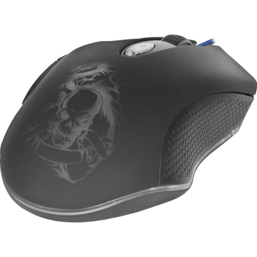 Мышь Defender Sky Dragon GM-090L Gamer Black, 6 кн., 800-3200 dpi, подсветка, оптическая, проводная