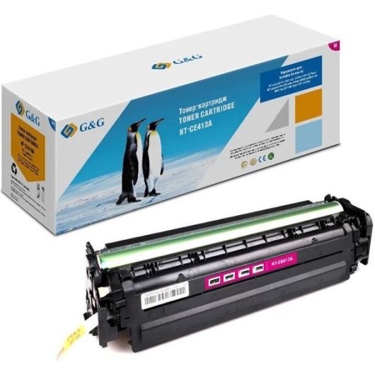 Картридж лазерный GG GG-CE413A пурпурный 2600стр для HP LJ Pro 300 color M351a/MFP M375nw Pro 400 color Printer M451nw/MFP M475d