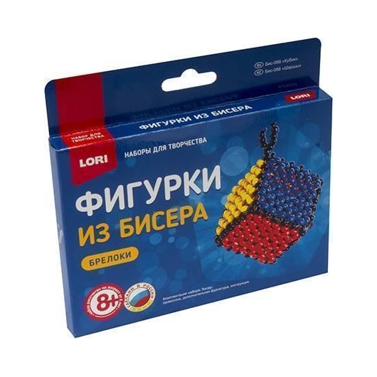 Бис-088 Фигурки из бисера Кубик(4690591019879)