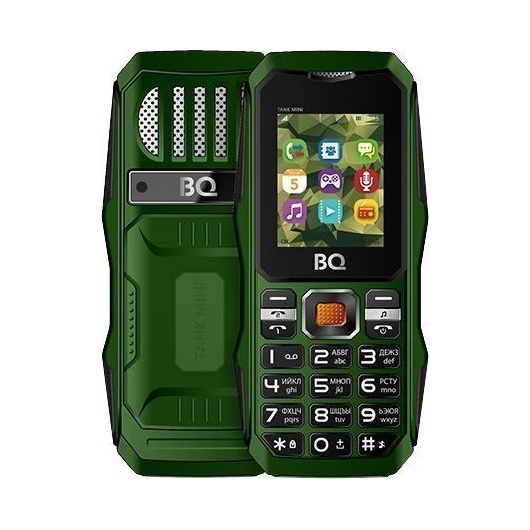 Мобильный телефон BQ BQM-1842 Tank mini Dark green