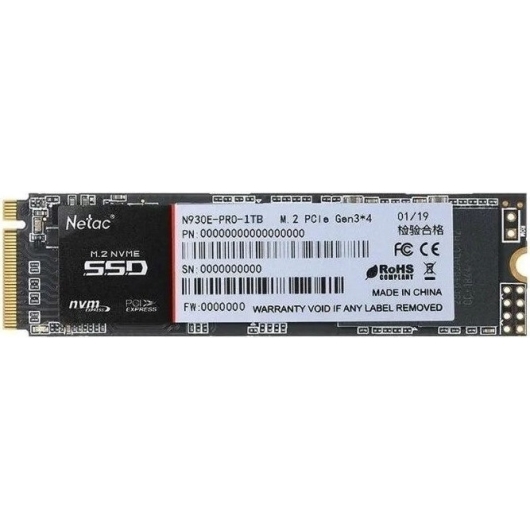 SSD-накопитель M.2 NVMe 1Тб Netac N930E Pro (NT01N930E-001T-E4X)