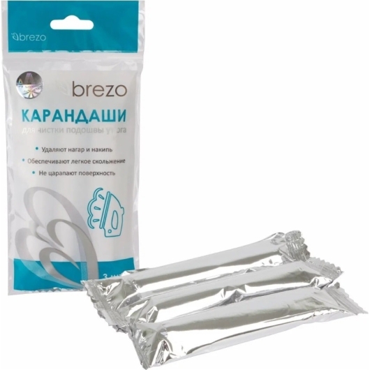 Набор карандашей для чистки подошвы утюга, 25 г., 3 шт., бренд: BREZO, арт. 97492