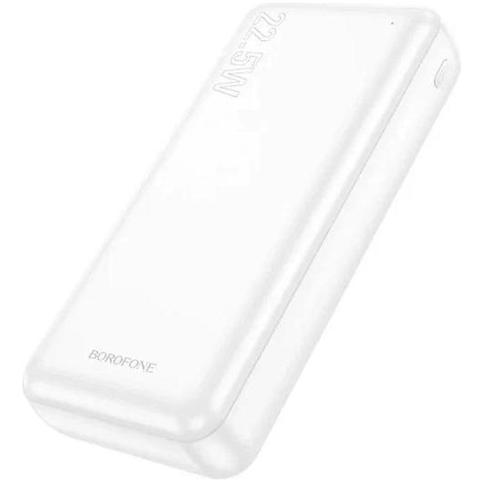 Внешний АКБ Borofone BJ38A 20000mAh 2USB+Type-C 3.0A PD 20W+QC3.0 (White)